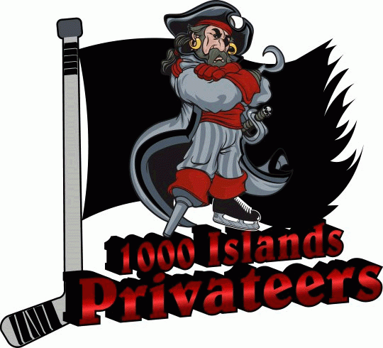 Thousand Islands Privateers 2011 Primary Logo iron on heat transfer